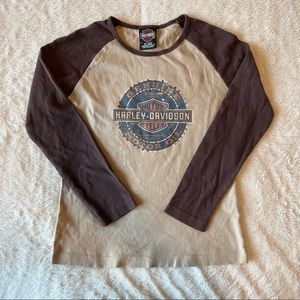 Harley-Davidson Baseball Raglan Tee